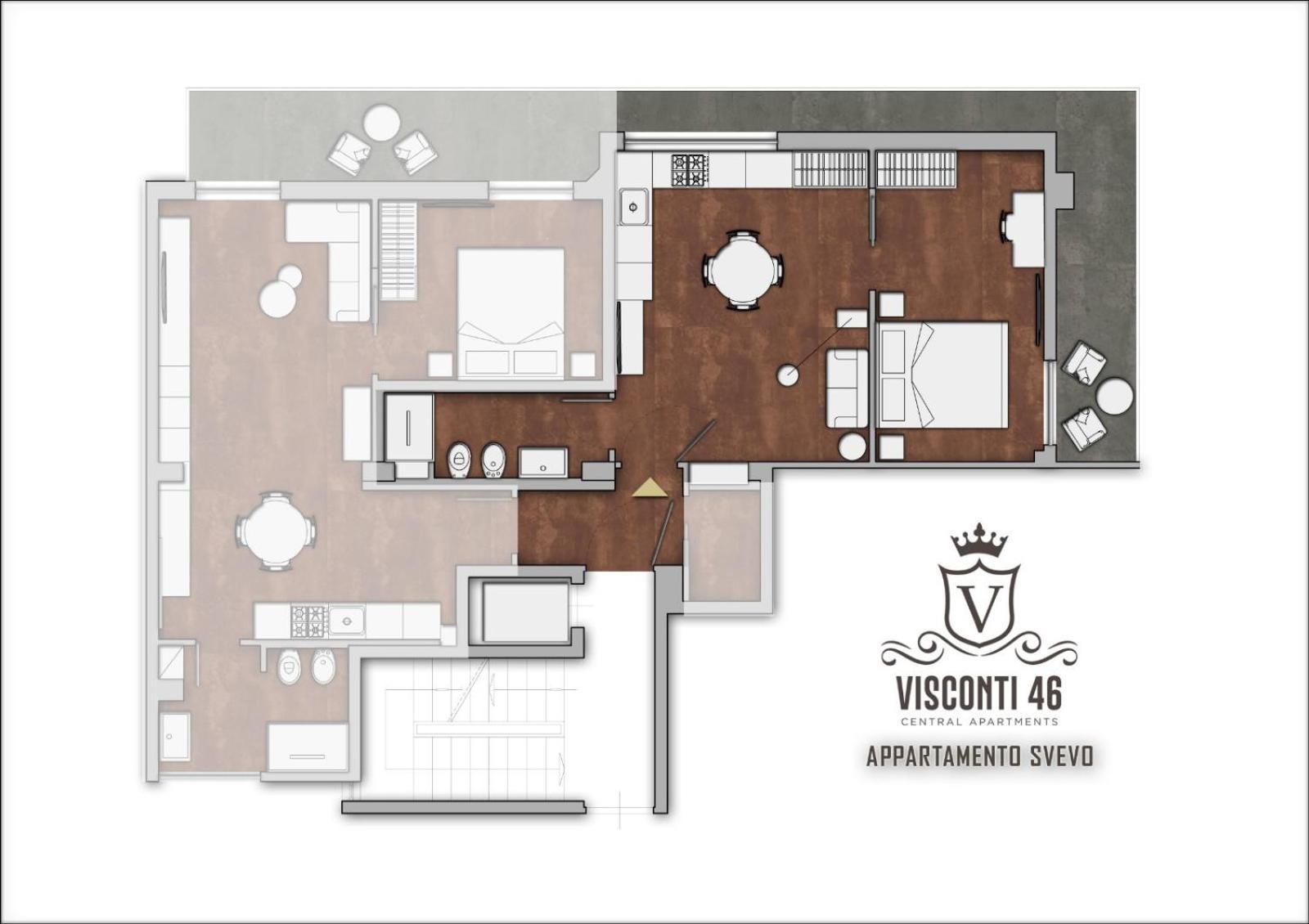 Visconti 46 Central Apartments Bari Extérieur photo